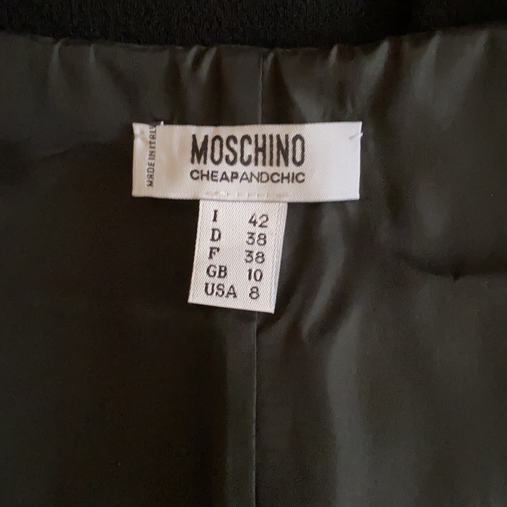 NWT MOSCHINO couture silhouette DRESS Sz 42 ITALY - Picture 12 of 15